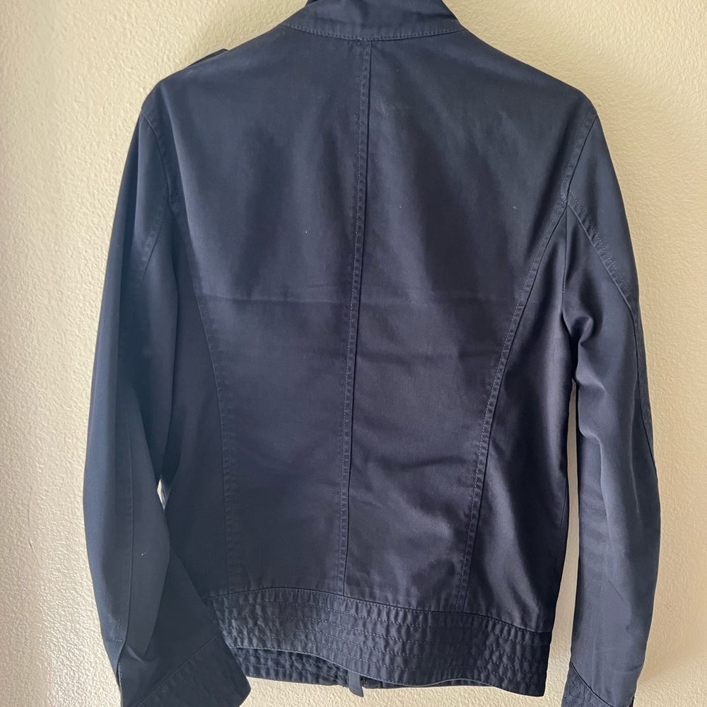 Zara Man Basic Navy Jacket - image 2